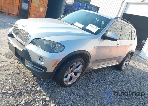 2007 BMW X5 4.8I из США, поврежденный, VIN 5UXFE83527LZ46268